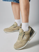 Sneakers Chamonix Serge blanco Oranje men CHA1914P-vue-porte